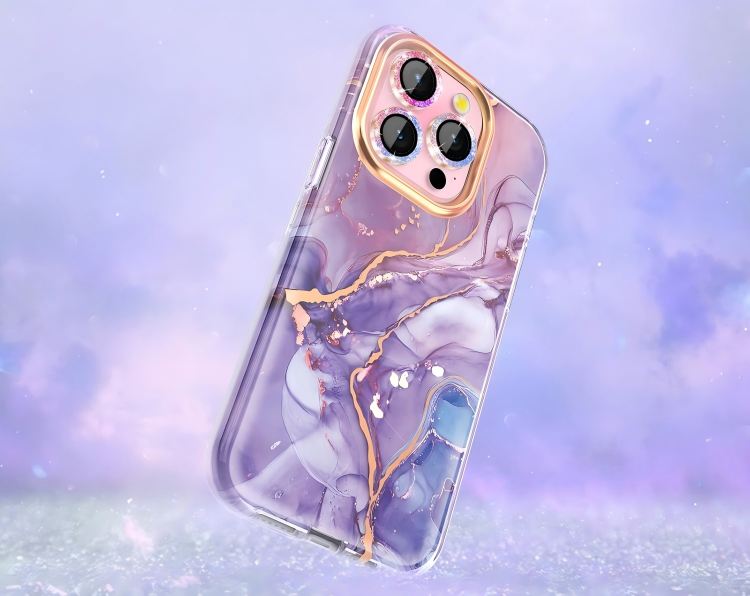 Samsung Galaxy A54 protective case, clear transparent design, shock absorbing edges, crystal clear back panel, lightweight construction